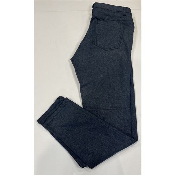 Lululemon Men’s Chino Pants 32x32 Blue Grey Heather Stretch Small Repair (pic) - Picture 6 of 6